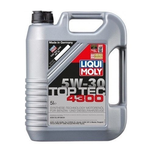 LIQUI MOLY Top Tec 4300 5W-30 5 Lt (Üretim Yılı: 2024)