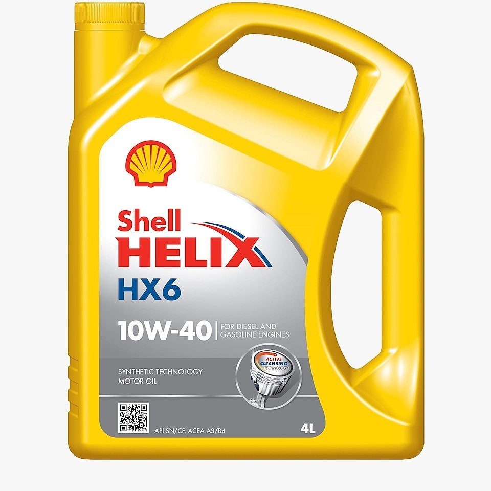 Shell Helix HX6 10W-40 4 Lt Motor Yağı ( Üretim Yılı: 2024)