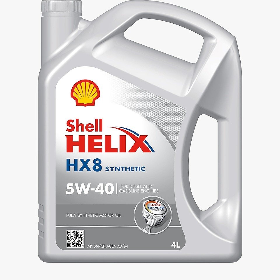 Shell Helix HX8 5W-40 4 Lt Motor Yağı (Üretim Yılı: 2024)