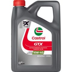 Castrol GTX Ultraclean 10W-40 A3/B4 4 Lt Motor Yağı (Üretim Yılı: 2024)