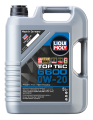 LIQUI MOLY 0W20 Motor Yağı Top Tec 6600 5 Lt.  (21411)
