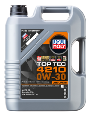 LIQUI MOLY 0W30 VW Motor Yağı Tam Sentetik TOP TEC 4210 5 Litre (21605)