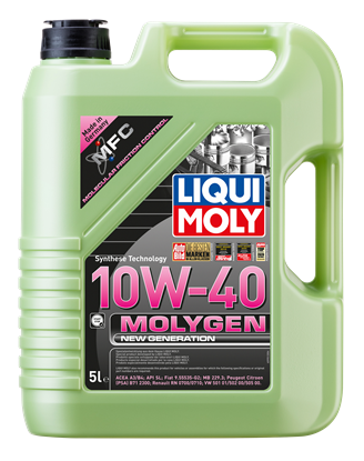 LIQUI MOLY 10W40 Motor Yağı Molygen New Generation 5 Litre (9951)